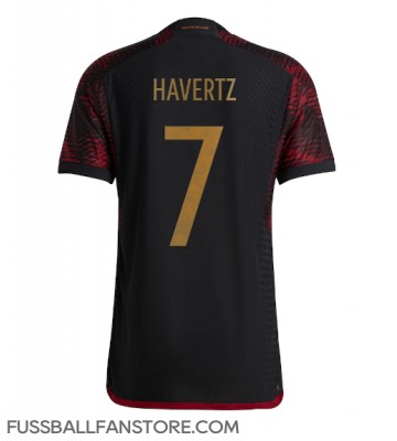 Deutschland Kai Havertz #7 Replik Auswärtstrikot WM 2022 Kurzarm